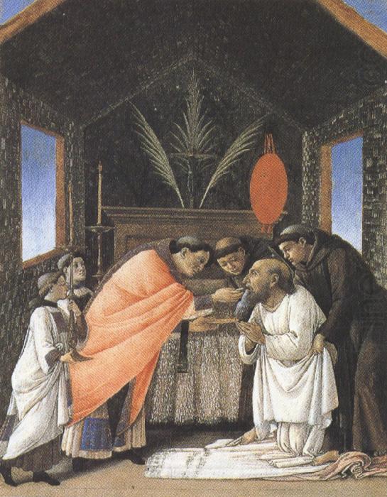 The Last Communion of St jerome (mk36), Sandro Botticelli